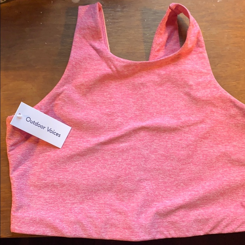 Outdoor Voices sports bra!